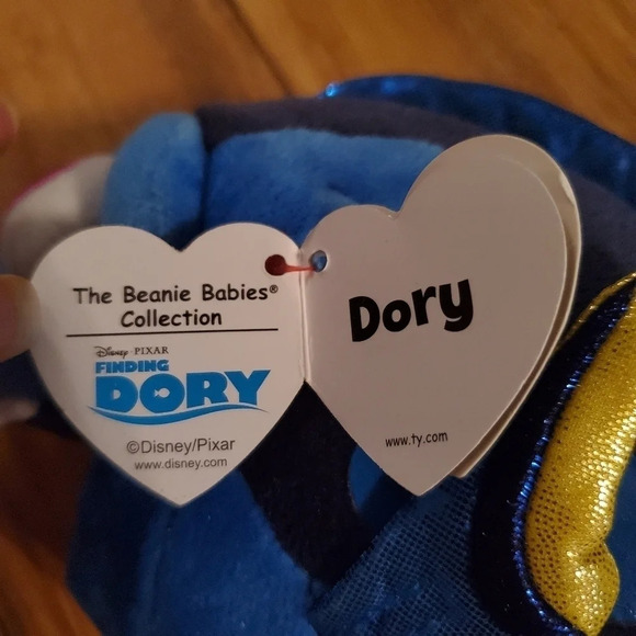 Disney Finding Dory Beanie Babies Collection Toy - Picture 7 of 8